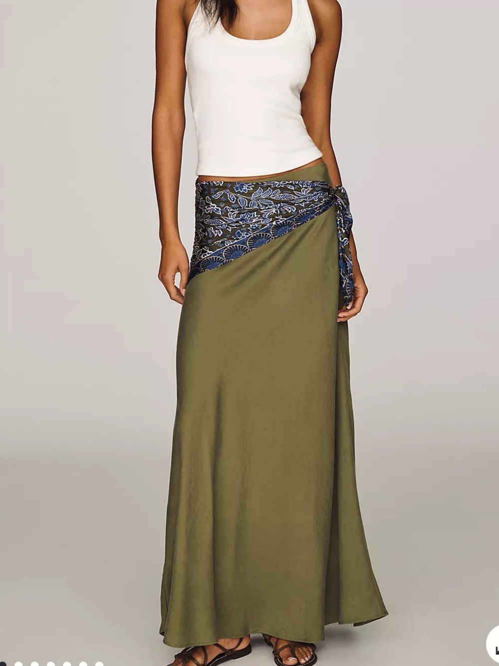 By Anthropologie Tilda Maxi Skirt